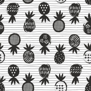 hand drawn pineapple 