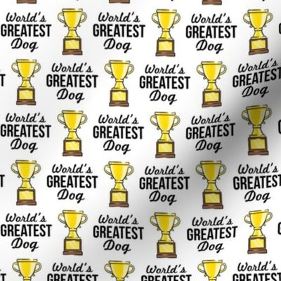 World's Greatest Dog - trophy - LAD21