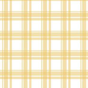 Plaid Mustard yellow