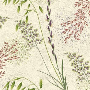 Wild Grasses & Pollen-XL