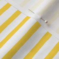  Small Horizontal Painted Stripes White Yellow