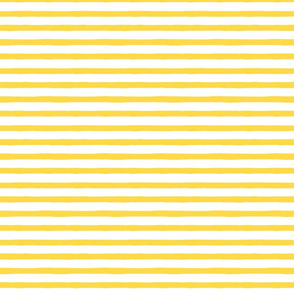  Small Horizontal Painted Stripes White Yellow