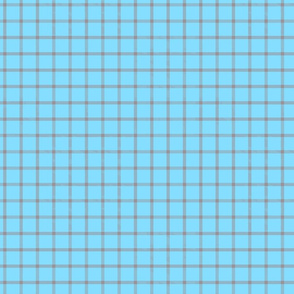 Geometric snowboarder matching grid, sky blue aqua