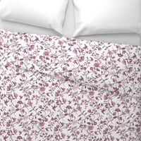 Hummingbird Chintz // rose taupe