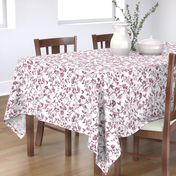 Hummingbird Chintz // rose taupe