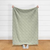 Adopt don't shop - animal shelter and pet adoption saying text design retro seventies style soft sage green