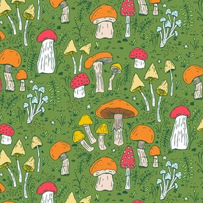 Magical Mushroom Forest, Green