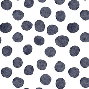 Polka dots tossed - large