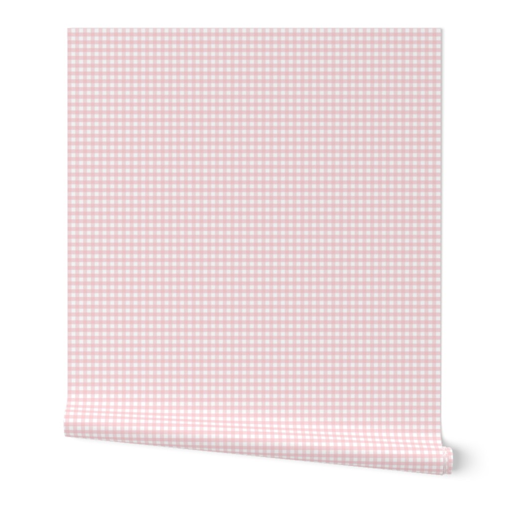 1/4" Gingham-in-custom-pink