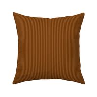 Small Sepia Pin Stripe Pattern Vertical in Copper