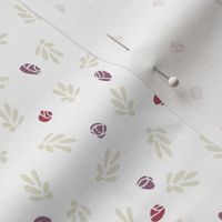 Cream Handpicked Floral Print