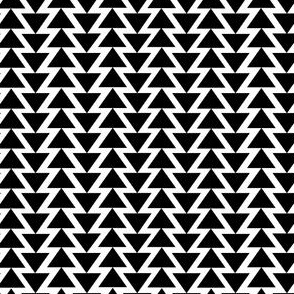 Black Triangle Stripe - Small Scale