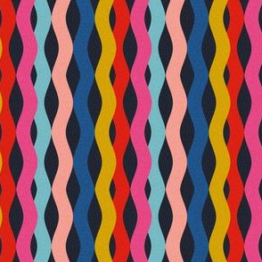 Colorful surfboards stripes vertical