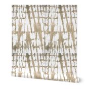 Shibori - muted sand