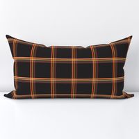 Fall Autumn Plaid - Black