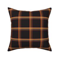 Fall Autumn Plaid - Black