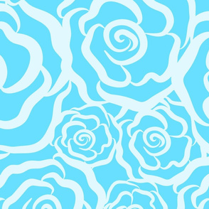 Just Roses Light Blue 