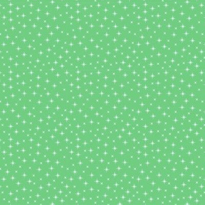 Kitschy green Stars coordinate Small scale