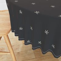 marijuana pattern black - small