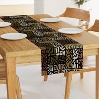 African Wild Grasses - Design 11467426 - Rust Tan Ivory Black Green