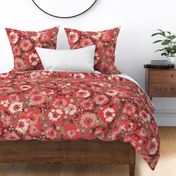 Bohemian Blooms - Red