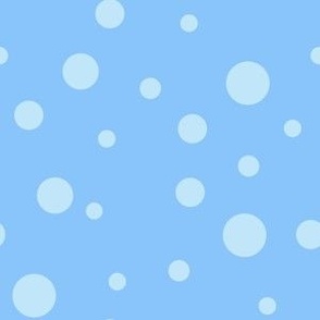 Pastel Blue Dots