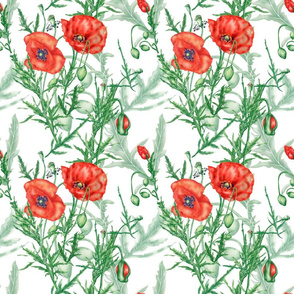 seamless poppies 2 - 75