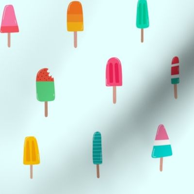 Ice Lollies- Light Blue