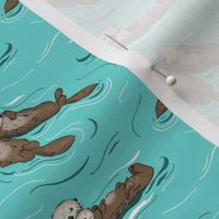 Sea Otters - medium scale