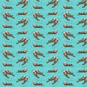 Sea Otters - small scale