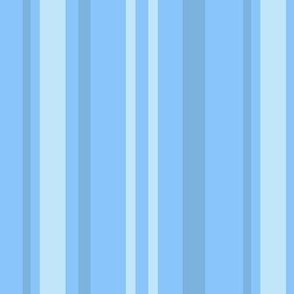 Pastel Blue Stripes