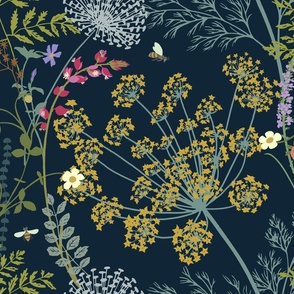 The scent of wild grasses  (blue)