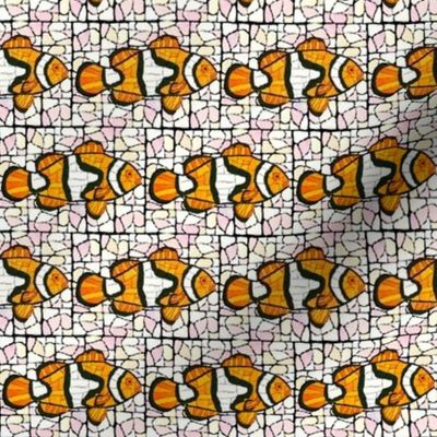 Mosaic Clownfish Marbled SM pnk