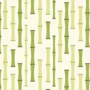 Bamboo Vertical Segments // Green