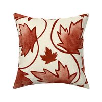 Vintage Maple Leaves - large - canada, maple leaf, Canadian, Canada day