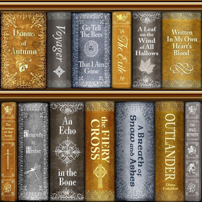 Scottish Bookshelf - Grays Golds