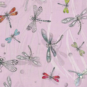 Dragonfly-pastel pink 18
