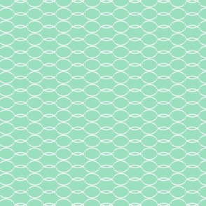 Geometric waves on Sea Green