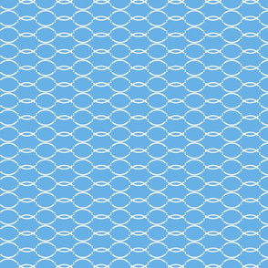 Geometric Waves on Sky Blue