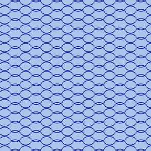 Geometric Waves on light blue