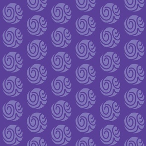 Abstract Circle design purple