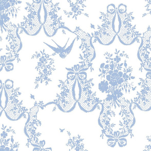 Willa Toile blueberry pointalized