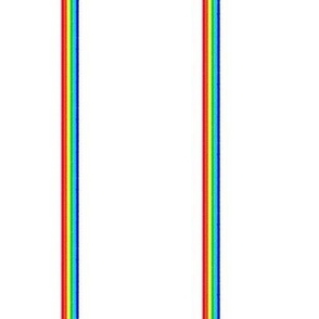small rainbow stripe