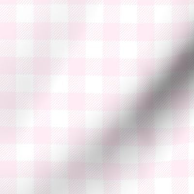 Gingham Pastel Pink