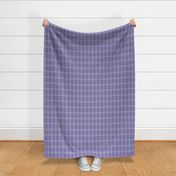 Lined Linens - Quad Plaid - Ivory, Lavender (Healing Herbs)