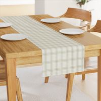 Lined Linens - Quad Plaid-Olive, Ivory (Healing Herbs)