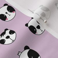 Panda face lilac