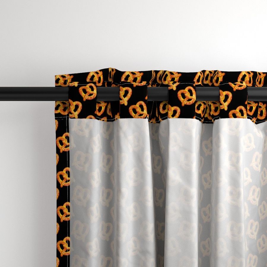 Pretzel fabric black