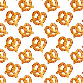 Pretzel fabric white