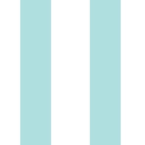 Cabana Stripe in Pale Aqua